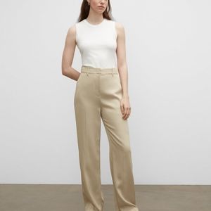 Club Monaco Size 2 Tab Detail Pants, green